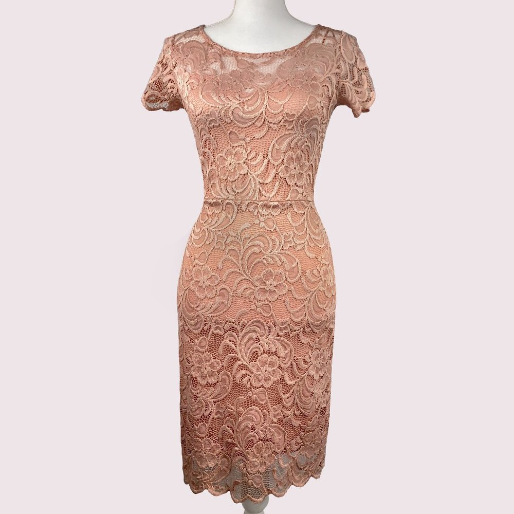 Ambience Pink Lace Dress